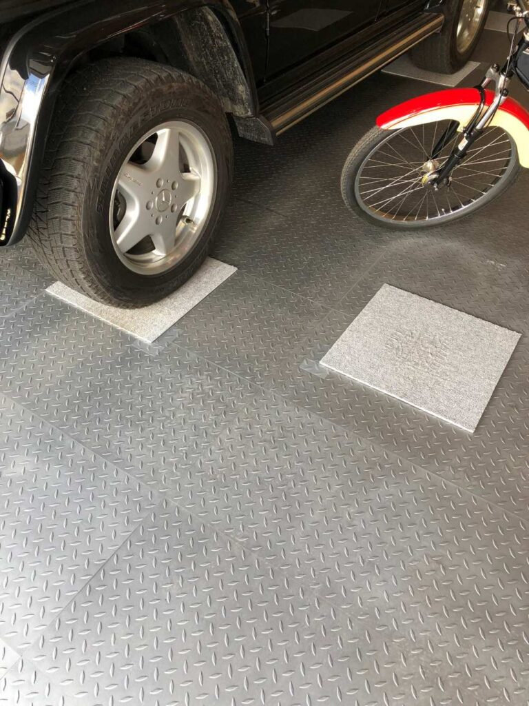塩ビタイルの施工例