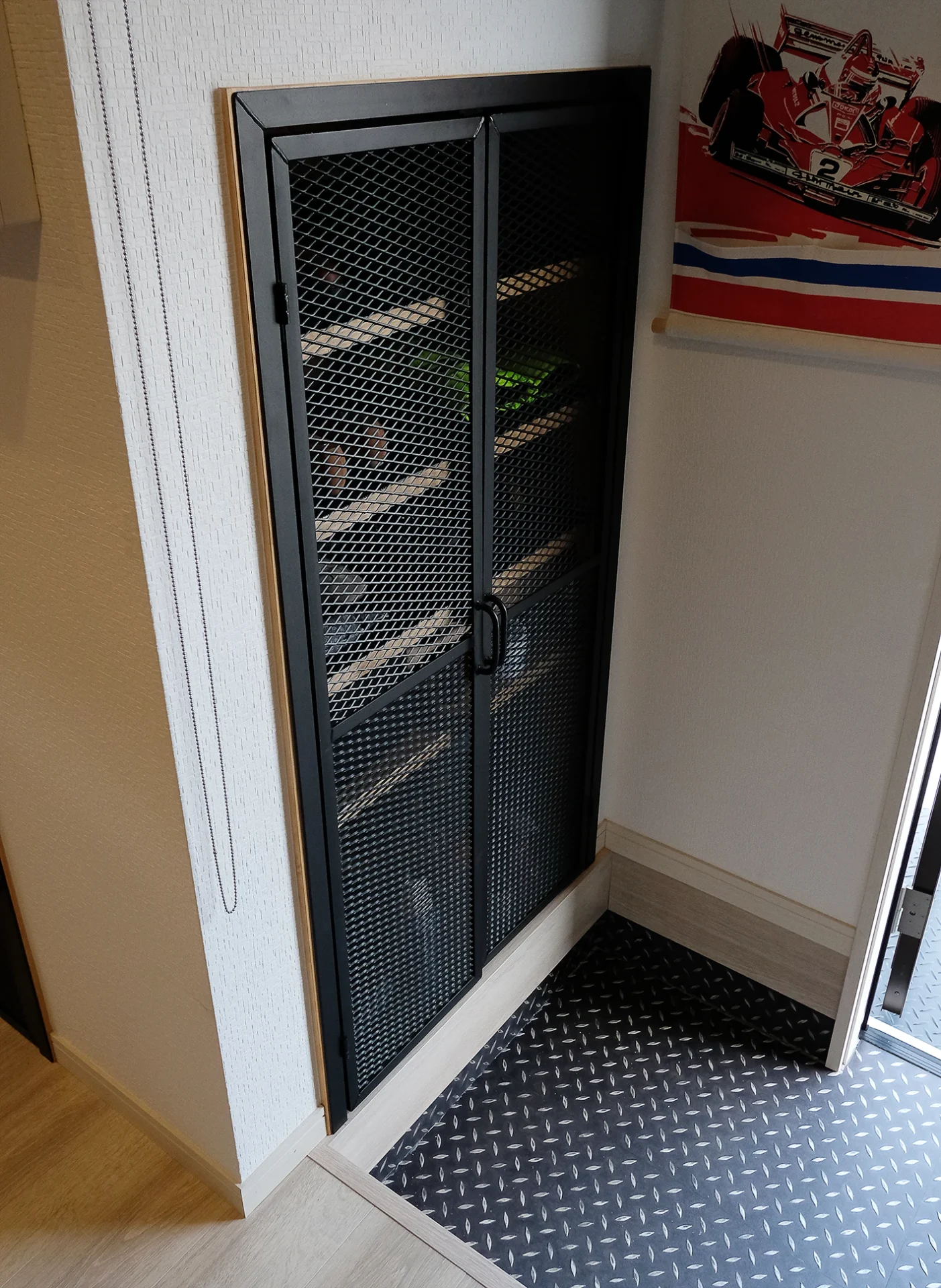 アイアン下駄箱扉