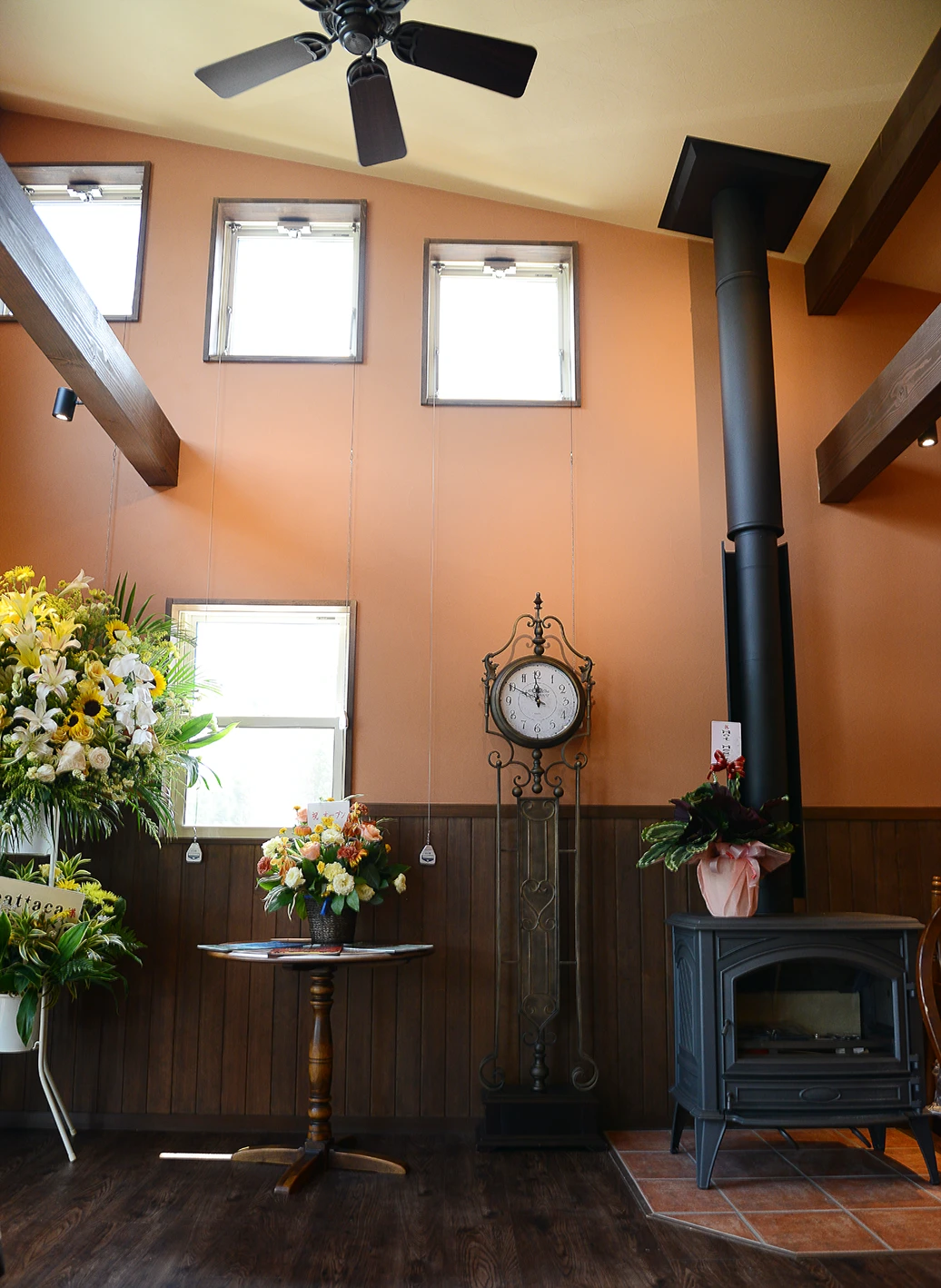 薪ストーブのある、あったかなカフェレストラン