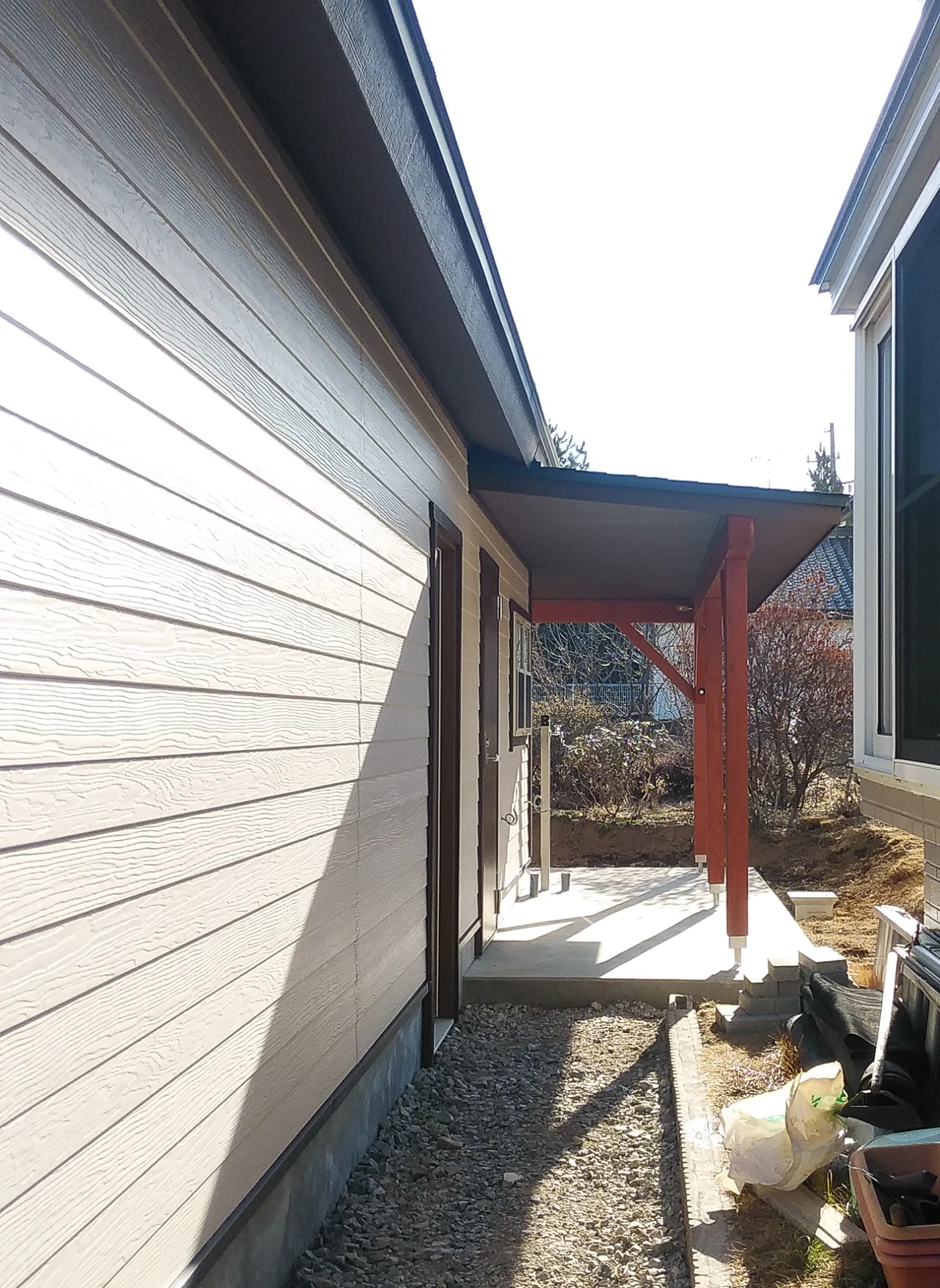 差掛け屋根 - 右サイド